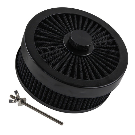 Washable Round 6X2 Air Filter Cleaner Kit For 4 Barrel Carburetor V8 for Chevy