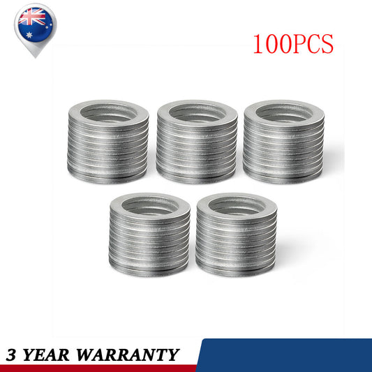 100X 14MM 99564-1400 Aluminum Oil Drain Plug Gasket Washer for Mazda for Kia Hyunda Q