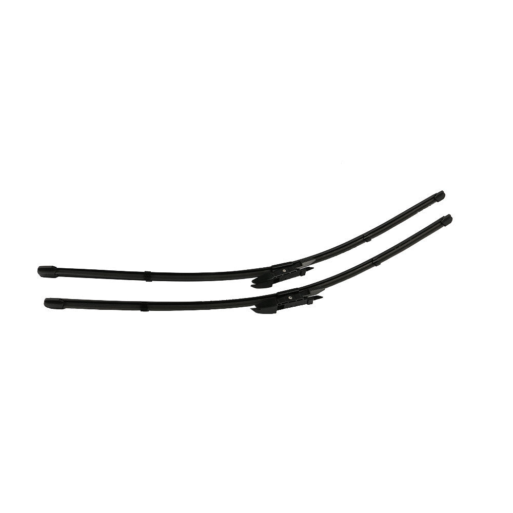 2Pcs For 2003-09 for BMW 5-Series E60 Sedan Front Windshield Wiper Blade Bracketless Q