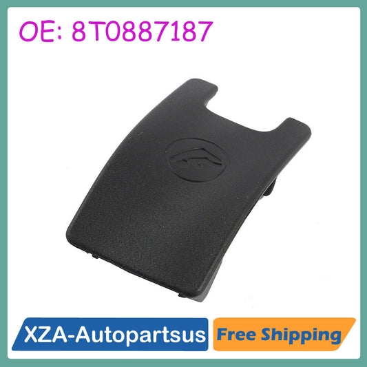 Rear Child for Seat Slot Cover Trim 8T0887187 Black Plastic 2008-2016 for AUDI for A4 for A5 S4 Q