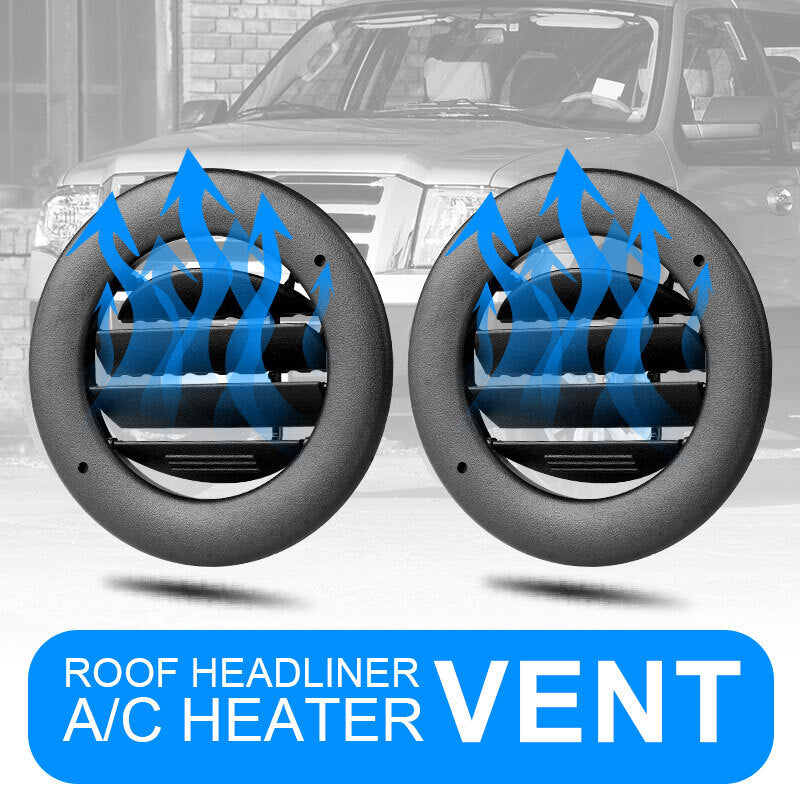 2X AC Heat Air Headliner Roof Vent for Ford Expedition for Lincoln for Navigator 11-14