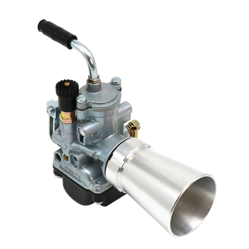 Motorcycle PHBG 17.5MM AS Carburetor 4 Stroke With Air Filter Velocity Stack Q