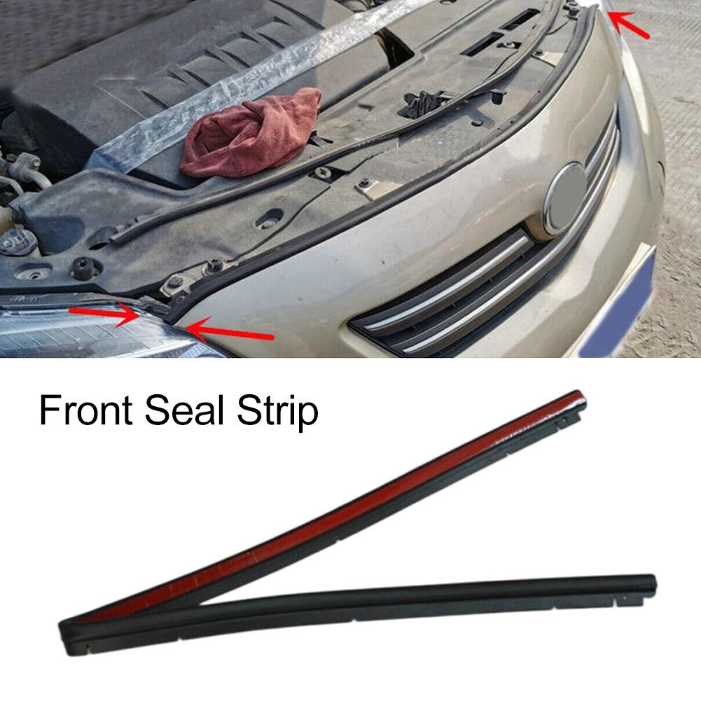 Car Front Engine Hood Sealing Strip Weatherstrip Rubber for Corolla 07-13 v