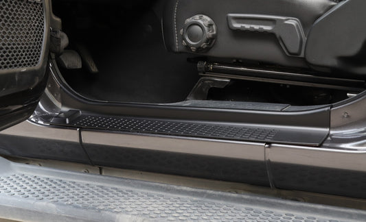 Door Sill Guards Entry Scuff Plate Cover for Jeep for Wrangler JL Gladiator JT 18-23