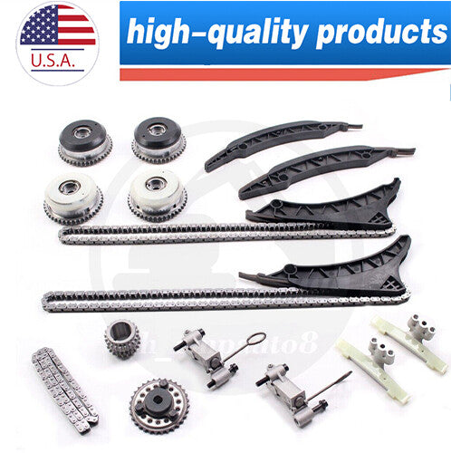 Fits for BMW 550i 750i X5 X6 F10 E70 E71 Timing Chain KitCamshaft VVT Gear N63B44A