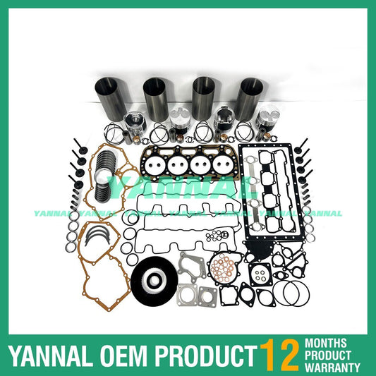 new 404C-22 Rebuild Overhaul Kit with Gaskets, Bearings, and Valves for Perkins Trains