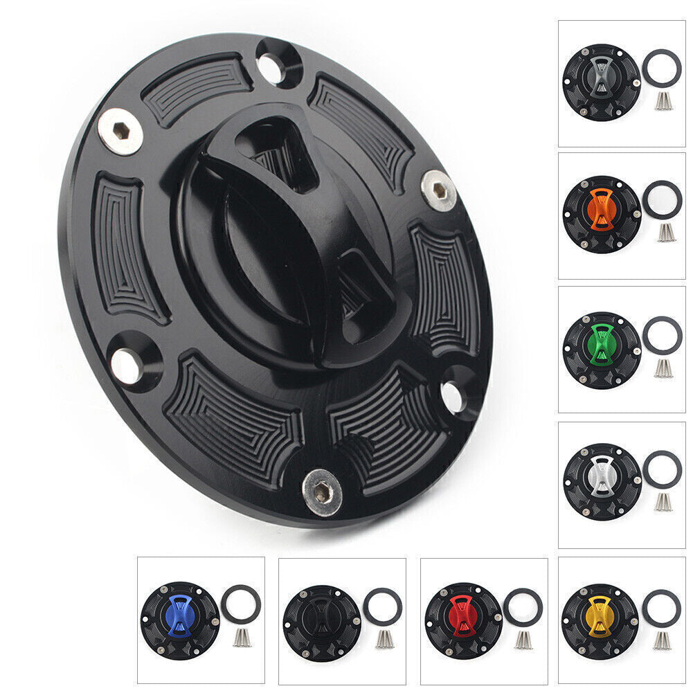 For RS125/RS250 RSV1000 Tiger 800 1050 CNC Fuel Gas Tank Cap Cover Q