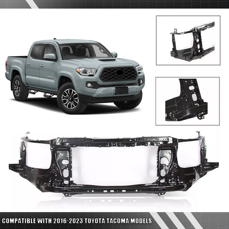 Radiator Support Stainless Steel Assembly Replaces for Toyota Tacoma 2016-2023