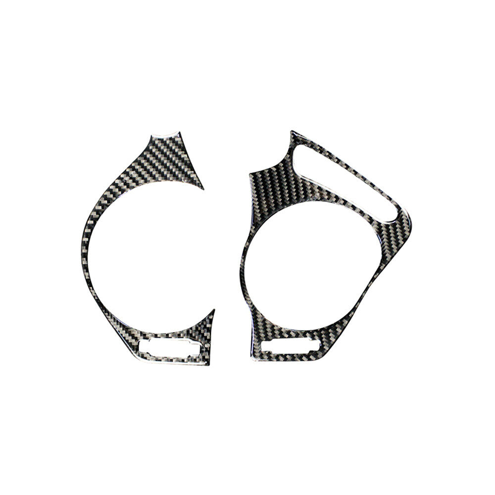 Qty 2 Carbon Fiber Side Air Vent Outlet Cover Trim for Lexus IS250 300 350 06-12