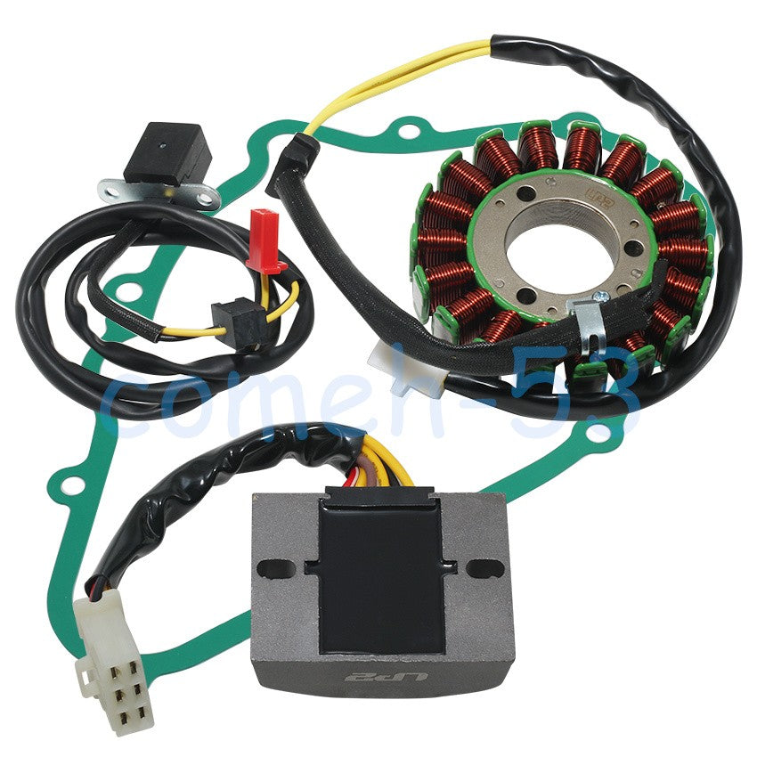 Rectifier+Gasket+Stator for Kawasaki EN500 Vulcan 500 LTD EX500 KLE400 KLE500 Q
