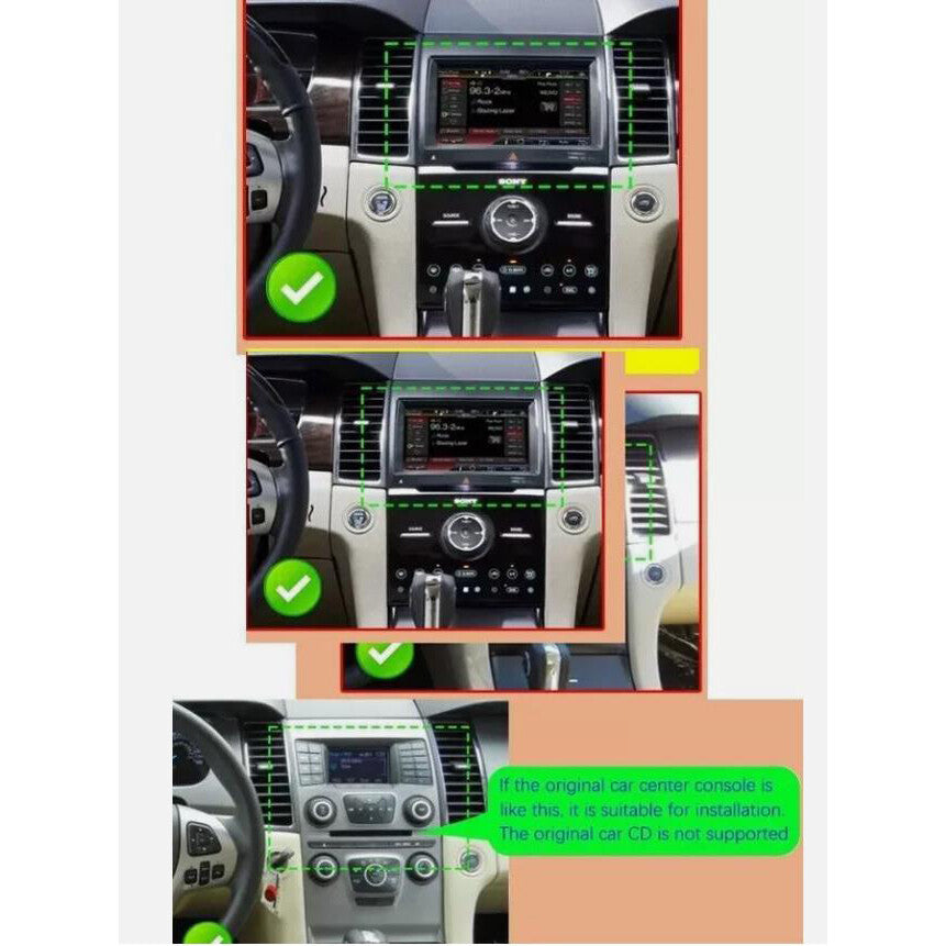 Compatible with for Ford Taurus 2011-2016 CarPlay, WiFi, GPS, BT Car Stereo Head Unit, Android Radio