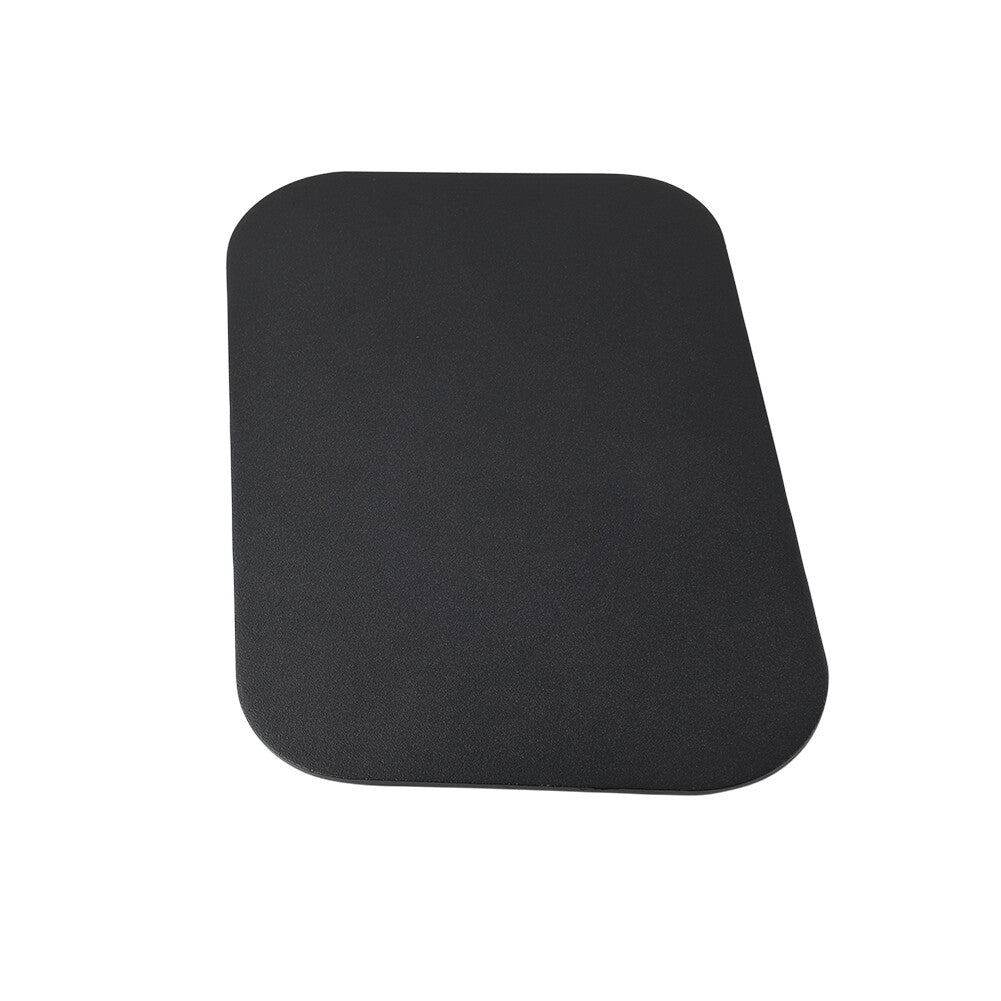 Motorcycle Universal Left Side Number Plate Panel Cover CNC Black