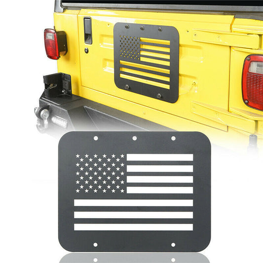 Car Tailgate Spare Tire Carrier Delete Filler Plate for Jeep for Wrangler TJ 97-2006 Q