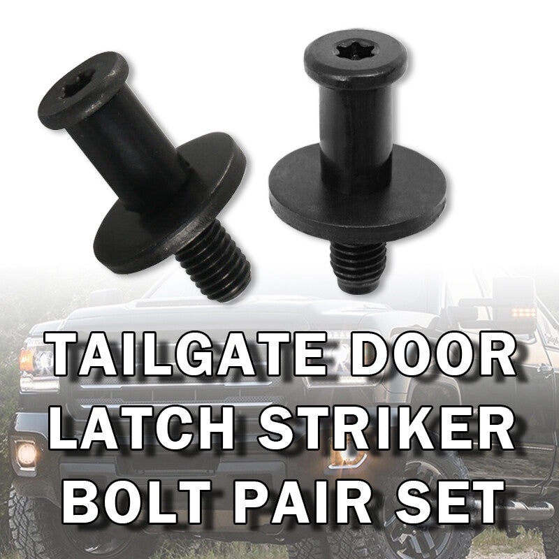 2x Tail Gate Latch Tailgate Striker Bolt Set for Cadillac for Chevrolet for GMC for Hummer