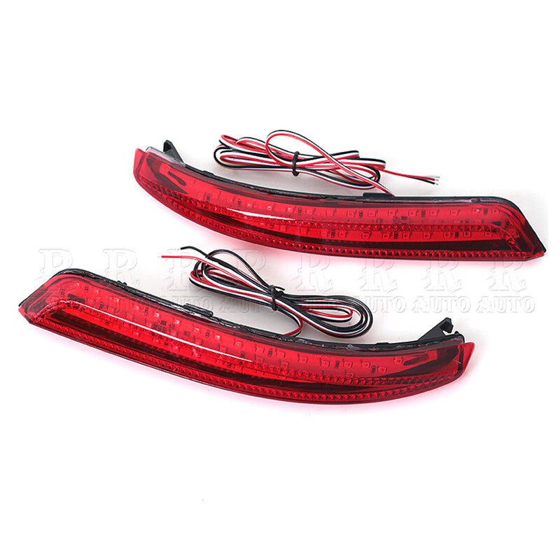 Pair For Almera Bluebird Sylphy 2006-2014 Reflector LED Stop Brake Light v