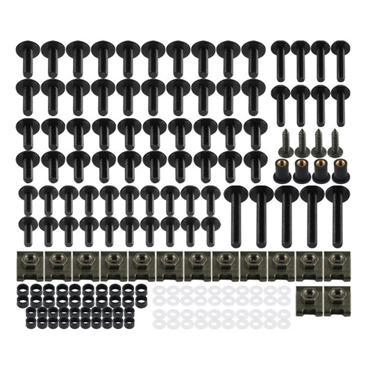 Fairing Bolts Kit Body Screw Clip Fastener For Motorcycle Bodywork Bumper Panel Q