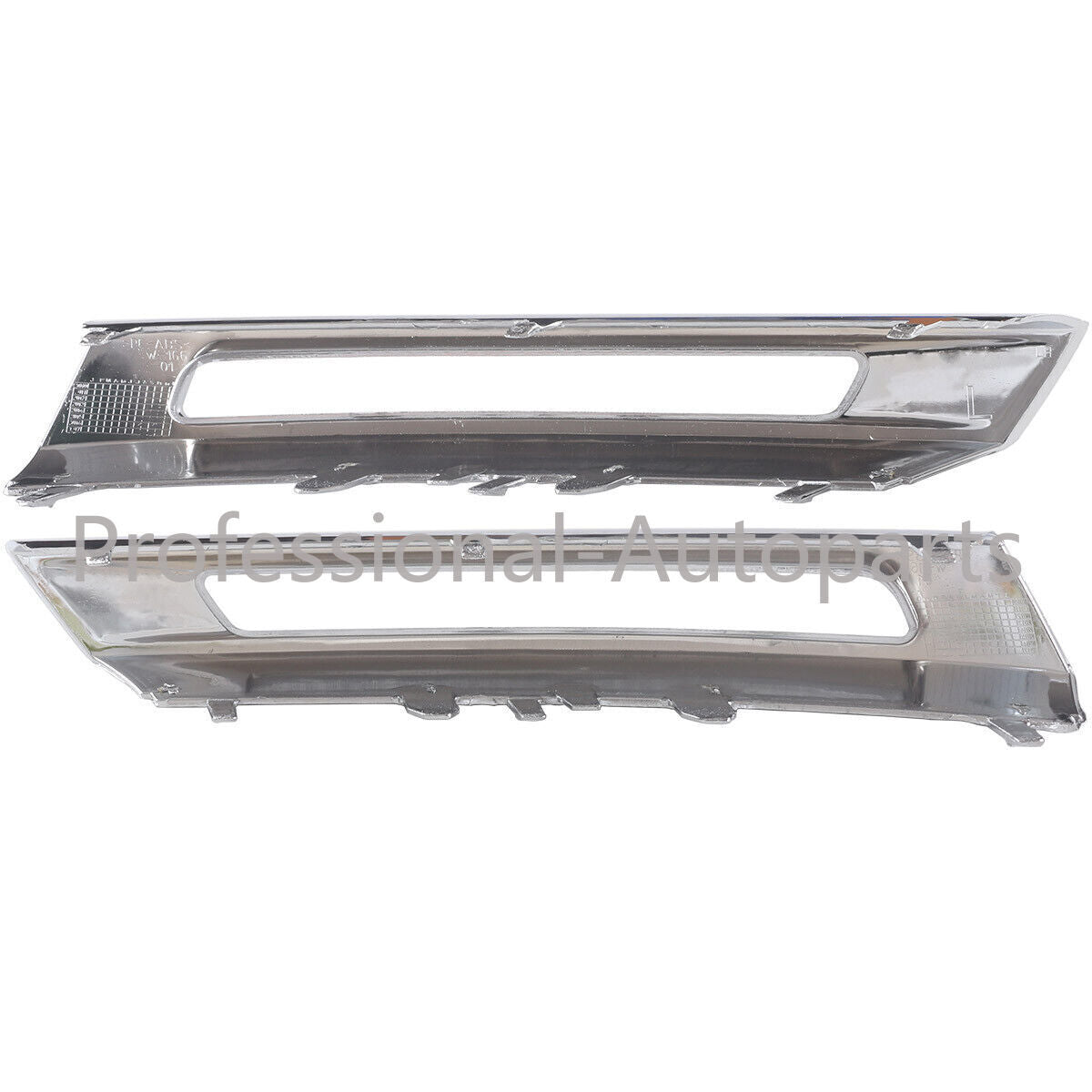 1 Pair Fog Light Chrome Trim Cover Fit for Benz W166 ML-Class ML250/350/400/550