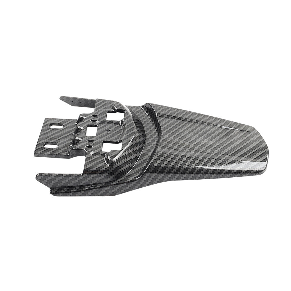 Rear Mudguard Protector Carbon Fiber Black For Sur Ron Light Bee Q