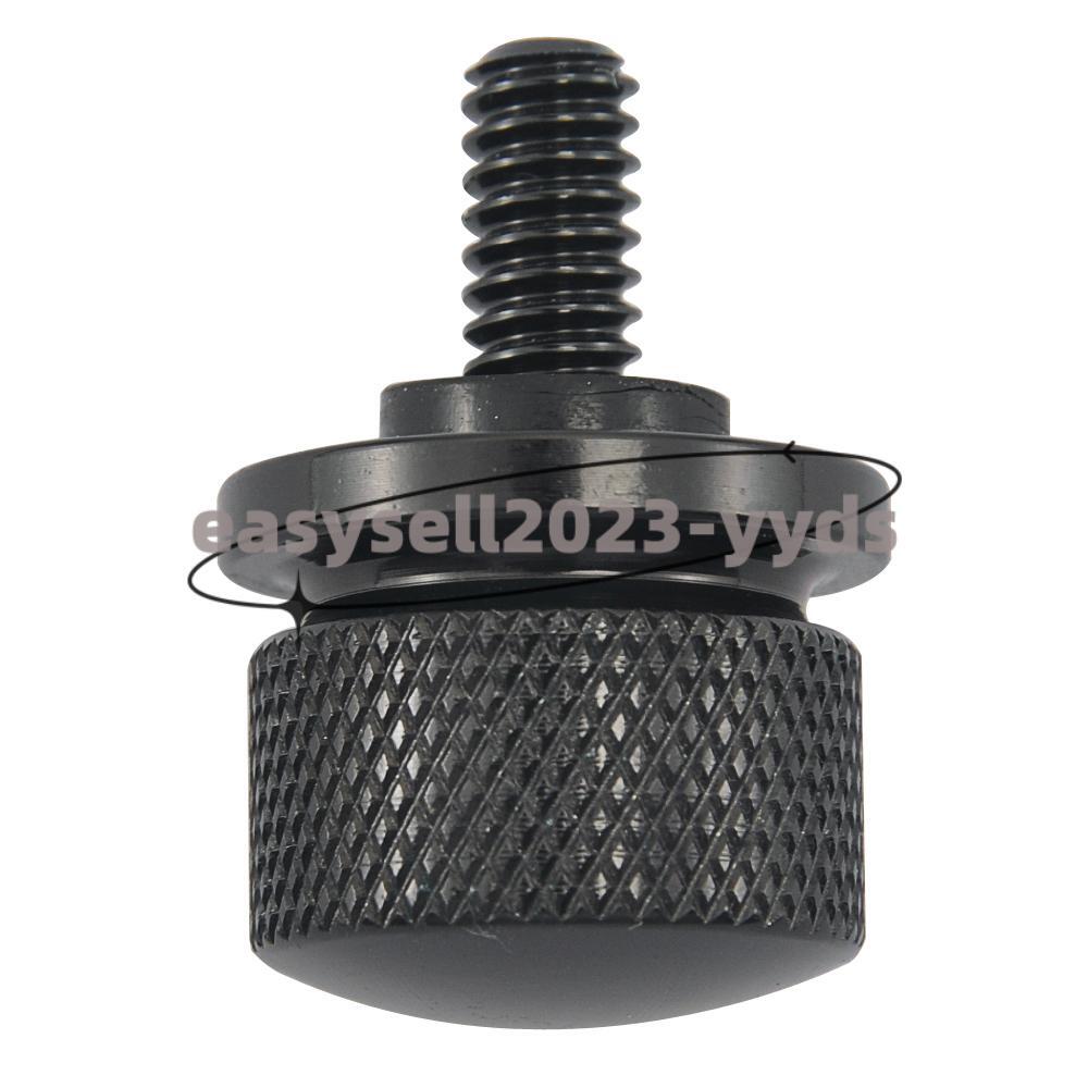 Black Rear Fender for Seat Bolt Screw 2PCS for Harley Touring Sportster 86-24 Dyna