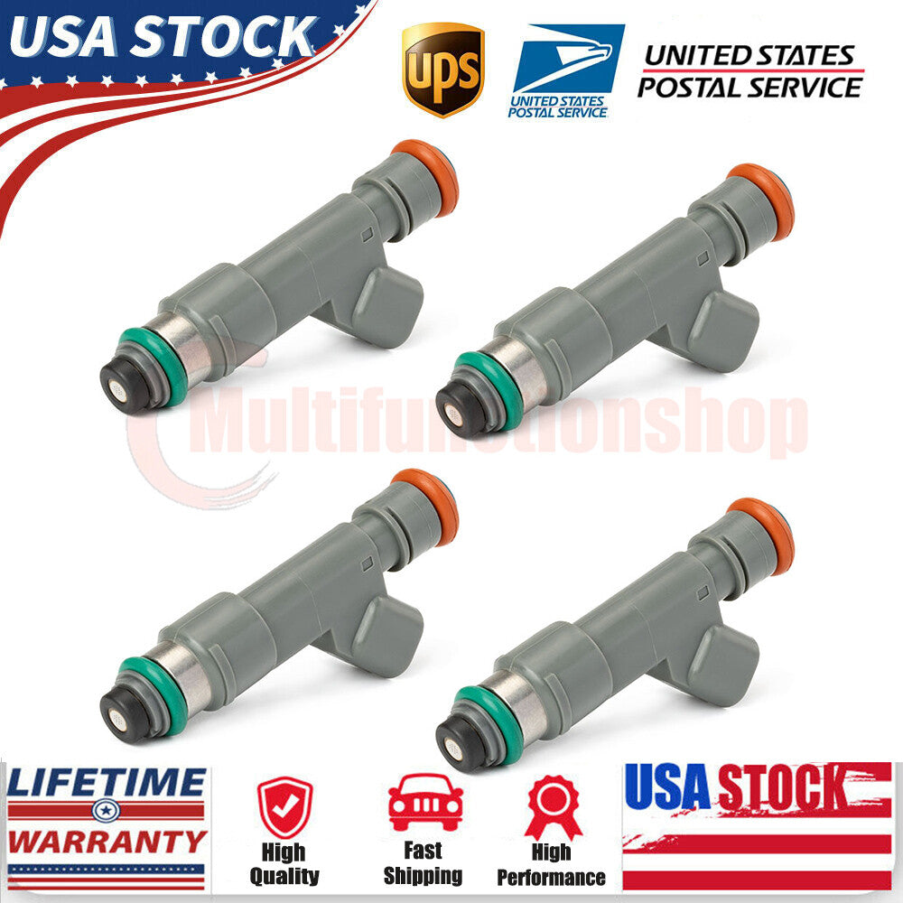 4x 12613163 Fuel Injector for Chevrolet HHR Malibu 2.2L 2.4L 2009-2011 2010-2012