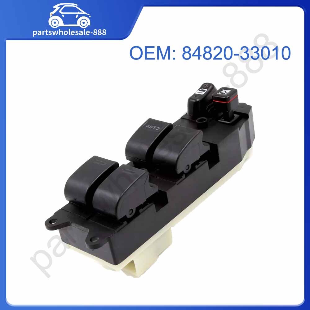 84820-33010 Power Window Switch Master Driver Side for Lexus ES300 91-96