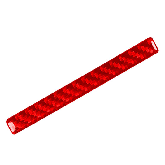 Center Armrest Box Rear Strip Cover Trim for Volkswagen for Passat B5 2001-2005 Red