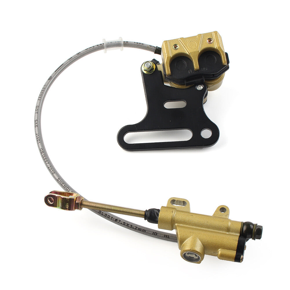 Hydraulischer Hauptbremszylinder hinten Bremssattel Pad f¨¹r Pit Dirt Bike