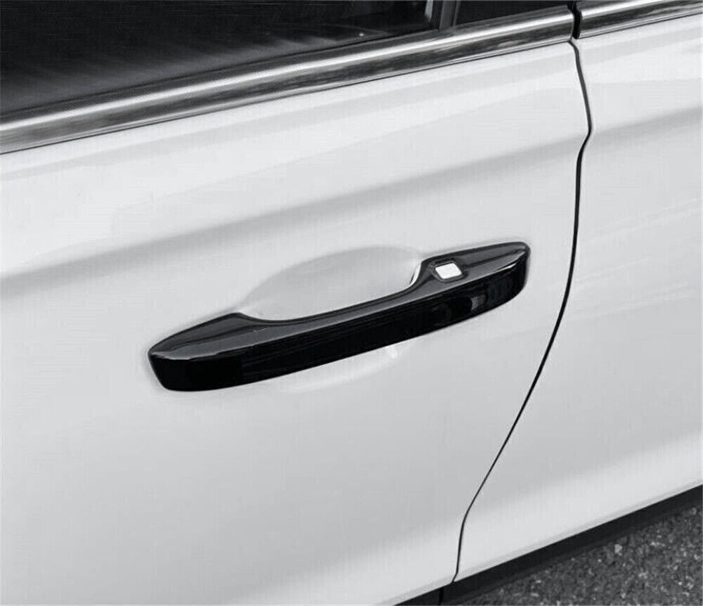 Gloss Black Side Door Handle molding Trim Cover for Honda CRV CR-V 2023 B n
