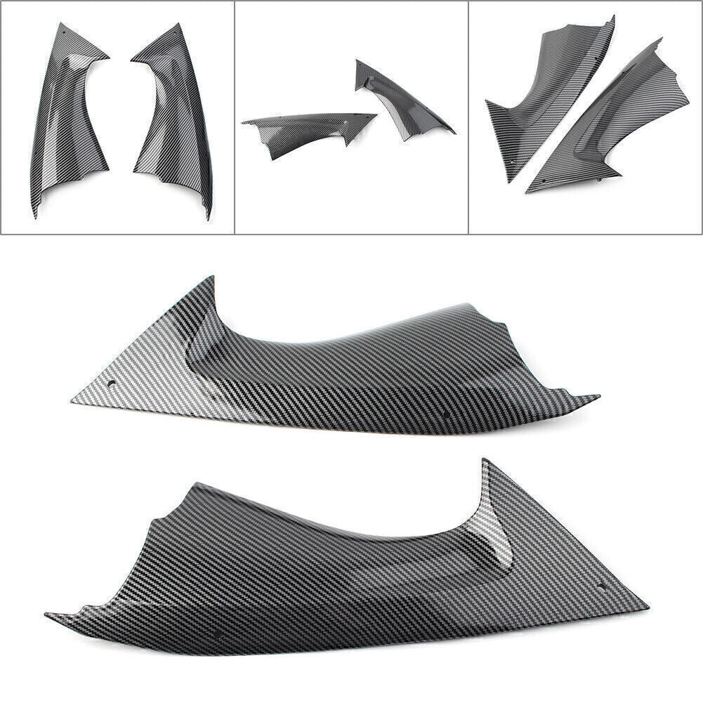 for Yamaha YZF R6 2008-2016 Carbon Fibre Side Air Duct Cover Fairing Insert