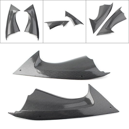 for Yamaha YZF R6 2008-2016 Carbon Fibre Side Air Duct Cover Fairing Insert