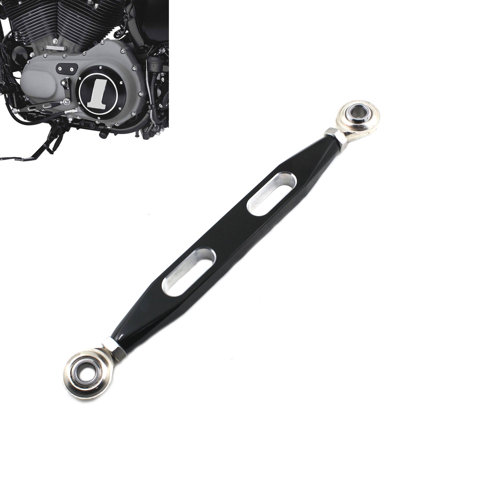 220mm Gear Shift Linkage Shifter Lever for Harley Sportster 883 1200 48 72 04-22 Q