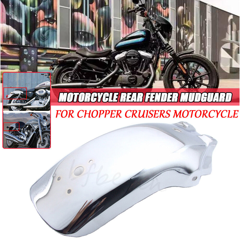 Chrome alloy motorcycle rear fender guard suitable for Chopper, for Honda , for Kawasaki , for Yamaha