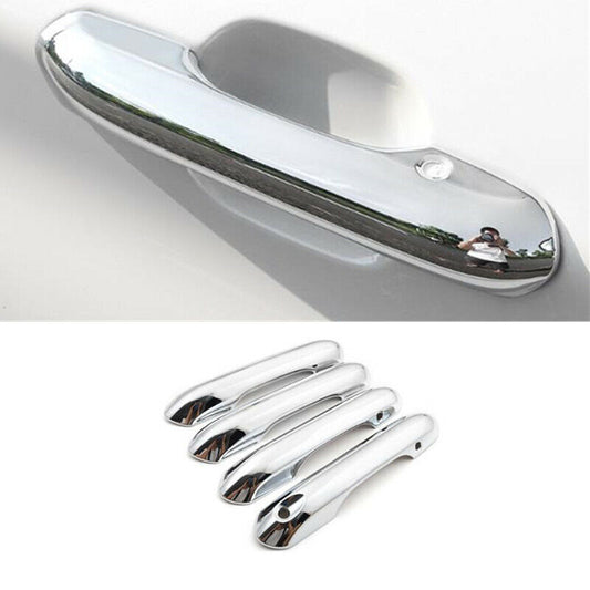 Chrome 4X Exterior Door Handle Cover Trim Fit  for ford  Explorer 2020 2021 2022