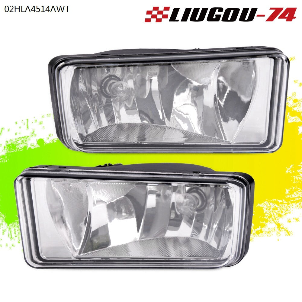 Bumper Fog lens is suitable for 07-13 Silverado Tahoe Avalanche Suburban- v
