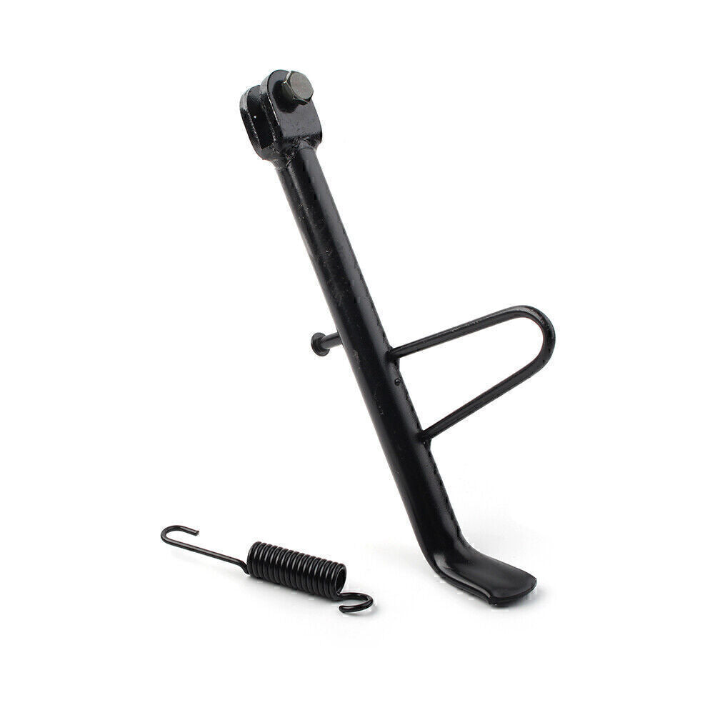 21CM Universal Motorcycle Scooter E-Bike Kickstand Foot Side Stand Support Black Q