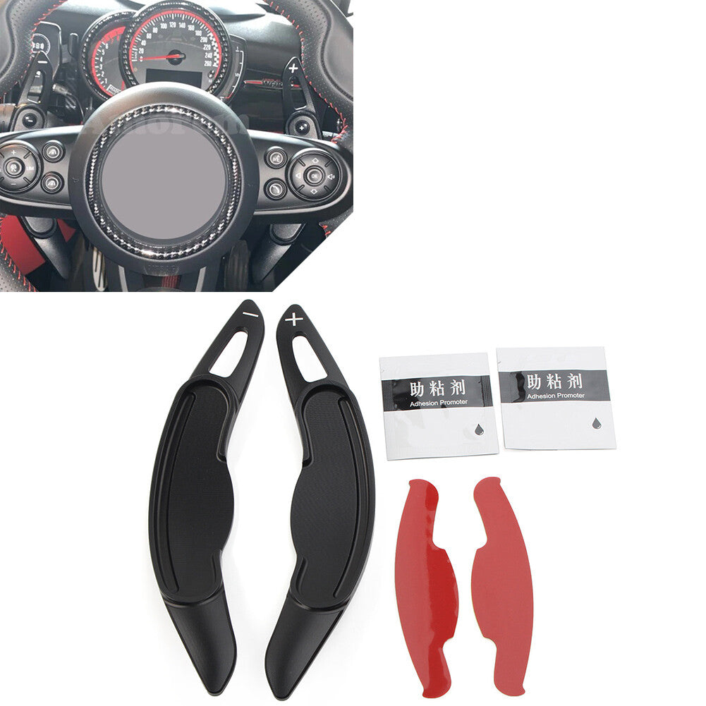 Black steering wheel paddle shifter extended version suitable for BMW for Mini F54 F55 F56 F57 F60