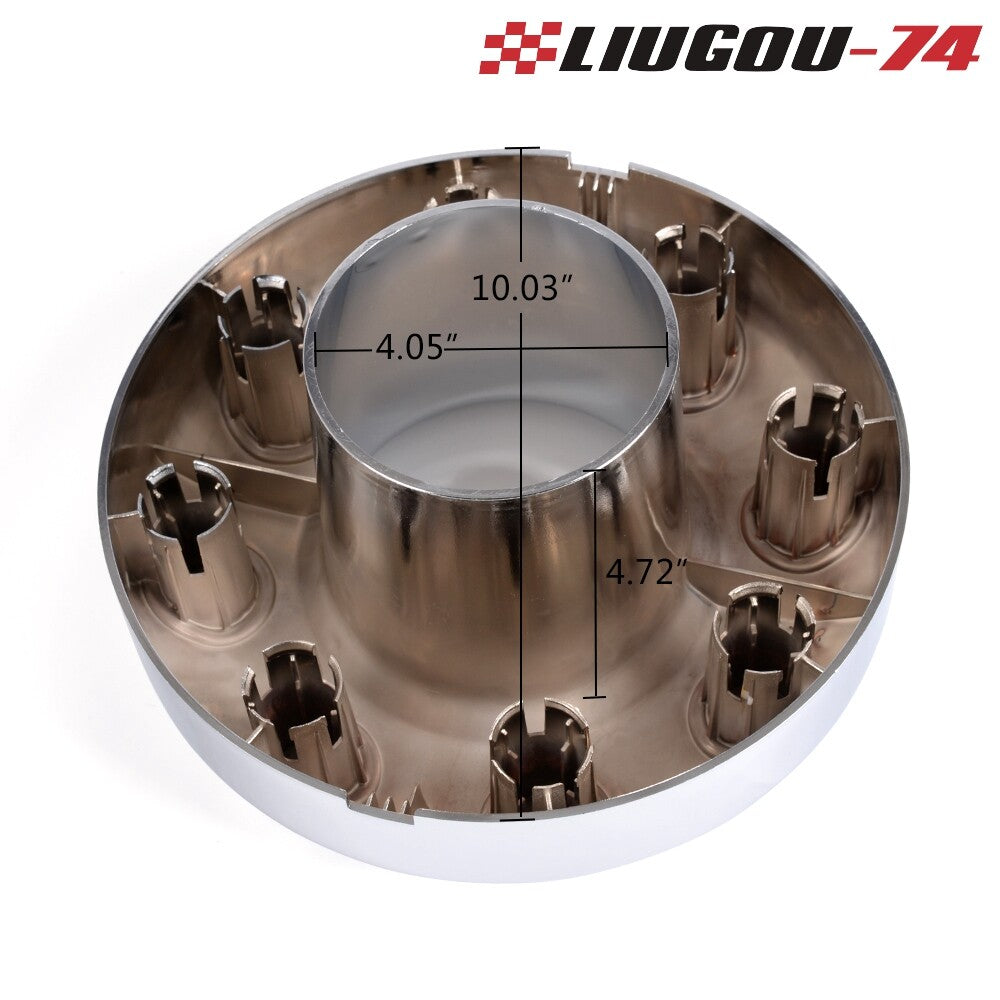 2 Pieces Front Wheel for CHRome Center Hub Caps Fit 05-18 for F350 Dual 4x4 US Open- v