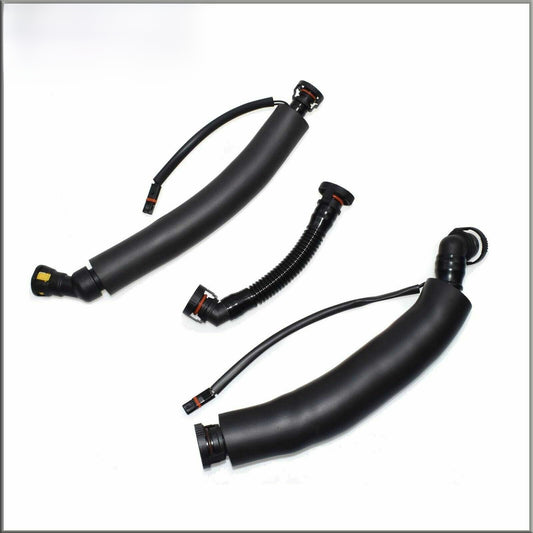 for BMW E60 E90 E91 325i 330i 525i 11157567801 Crankcase Vent Breather Hoses Kit