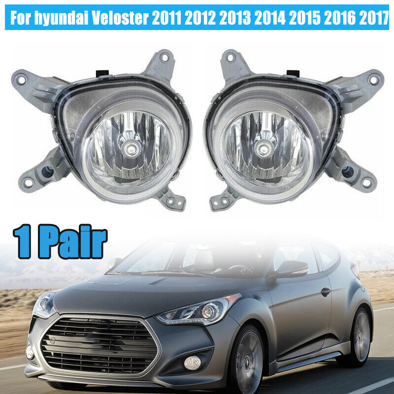 1 Pair Front Bumper Fog Light Fog Lamp 922012V500 for hyundai for Veloster 2011-2017