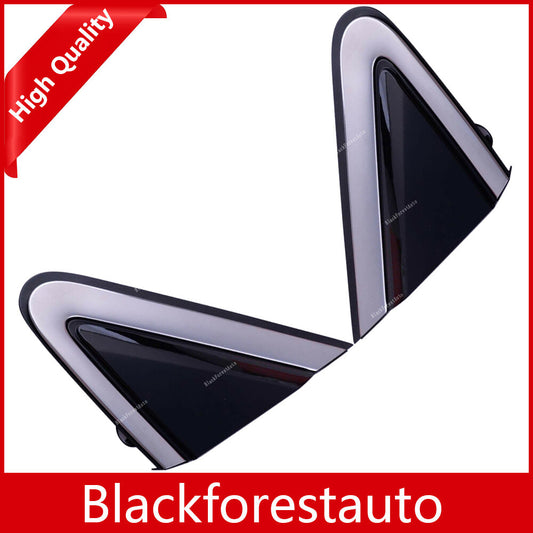 For 2013-2019 for Nissan Sentra Front RHLH Side Mirror Corner Triangle Cover Trim