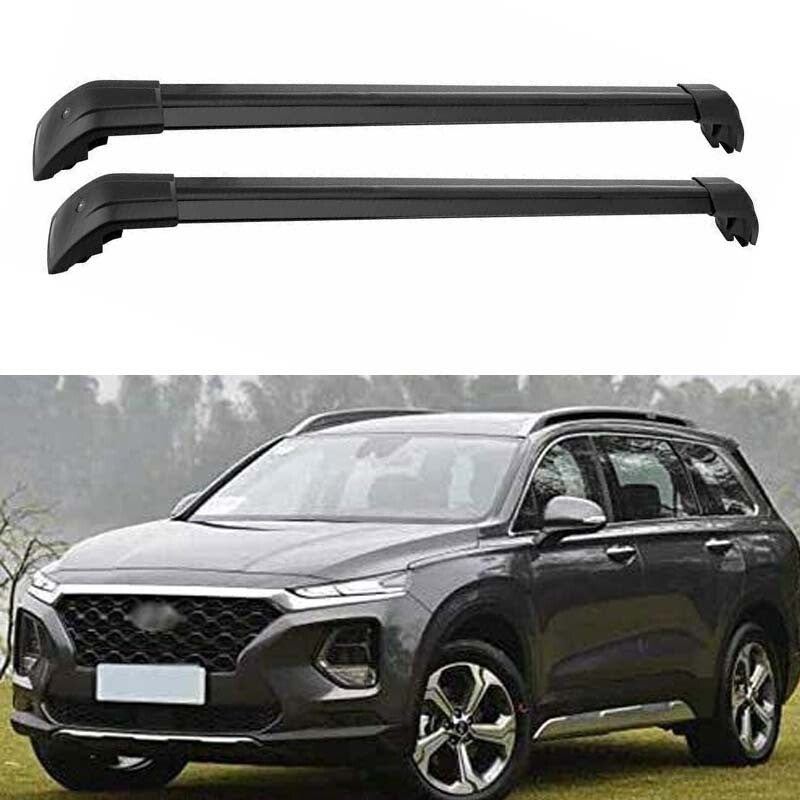 Roof Rail Rack Carrier Cross Bar Crossbar Fit for Hyundai Santa fe 2019-2023
