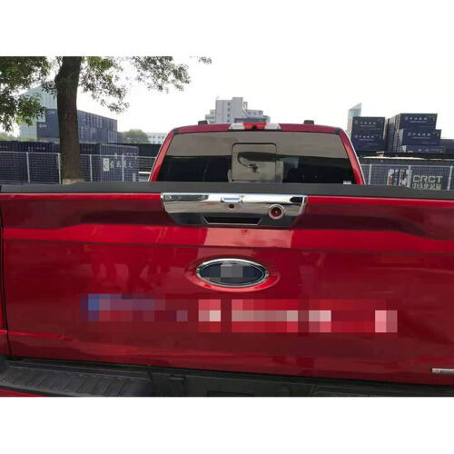 for ford  F150 F-150 2021-2023 Rear Door Tail Tailgate Handle Chrome Cover Trim