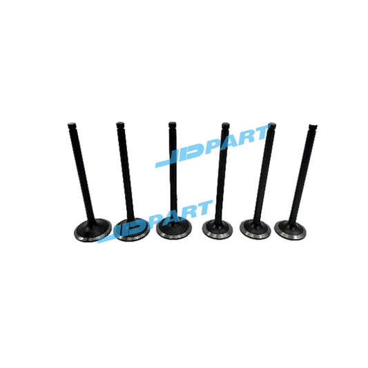 6-piece D782 intake and exhaust valves (67mm) for engines.