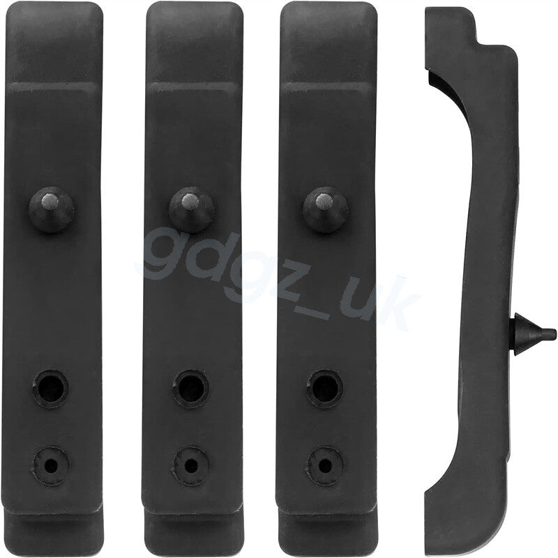 4 Core Radiator Mounting Pads Rubber Support Pads 4PCS FOR GM 1968-1981 Black