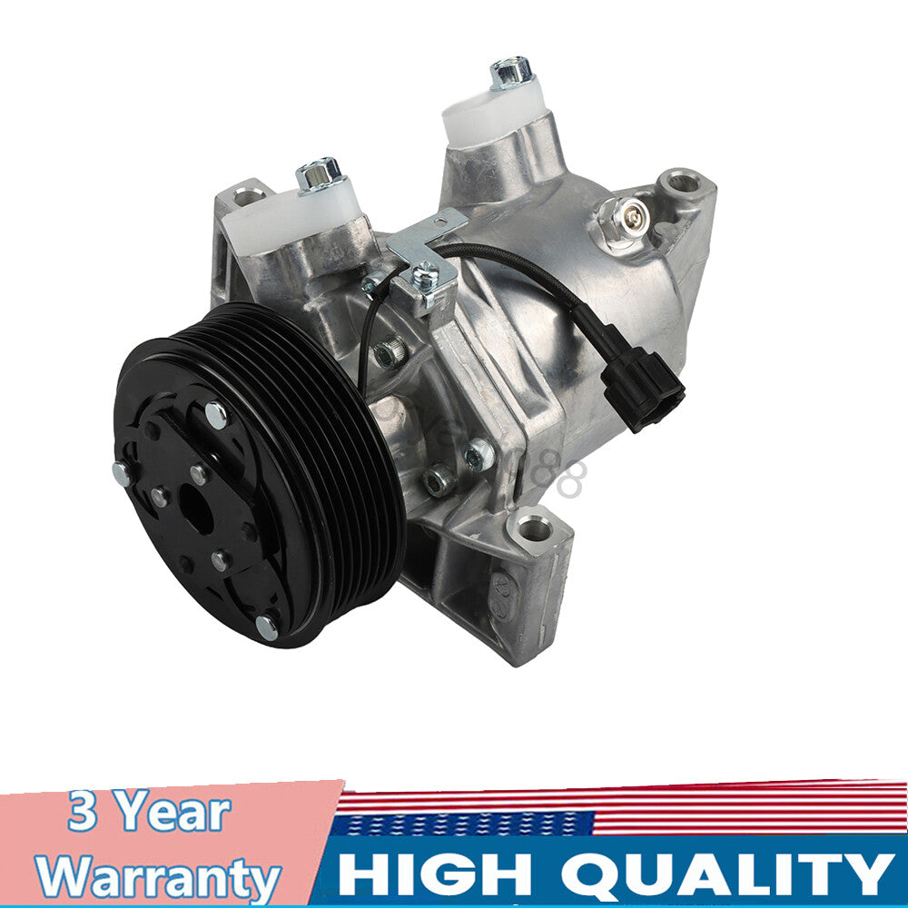 1-piece AC compressor with clutch suitable for Nissan Versa Note 1.6L 2014-2017 CO29099C
