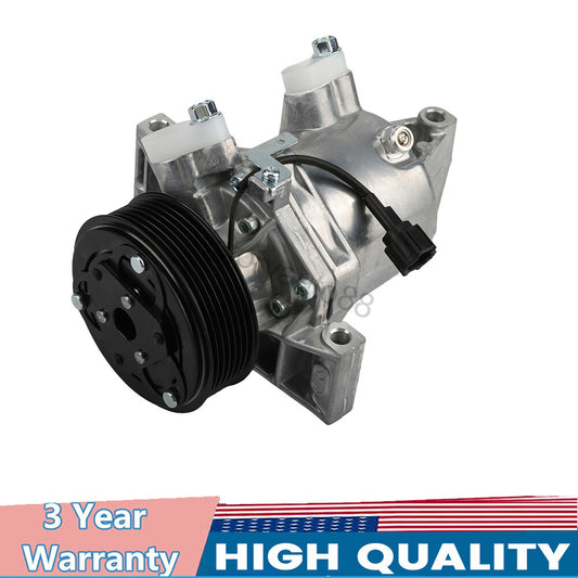 1-piece AC compressor with clutch suitable for Nissan Versa Note 1.6L 2014-2017 CO29099C