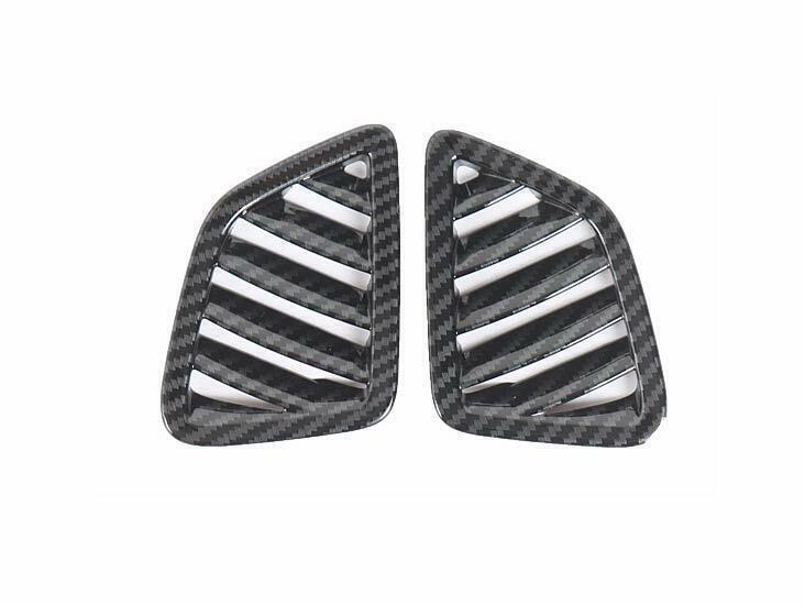 Car Instrument LR Air Outlet Vent Trim for Kia Carnival 2022-2023 Carbon Fiber