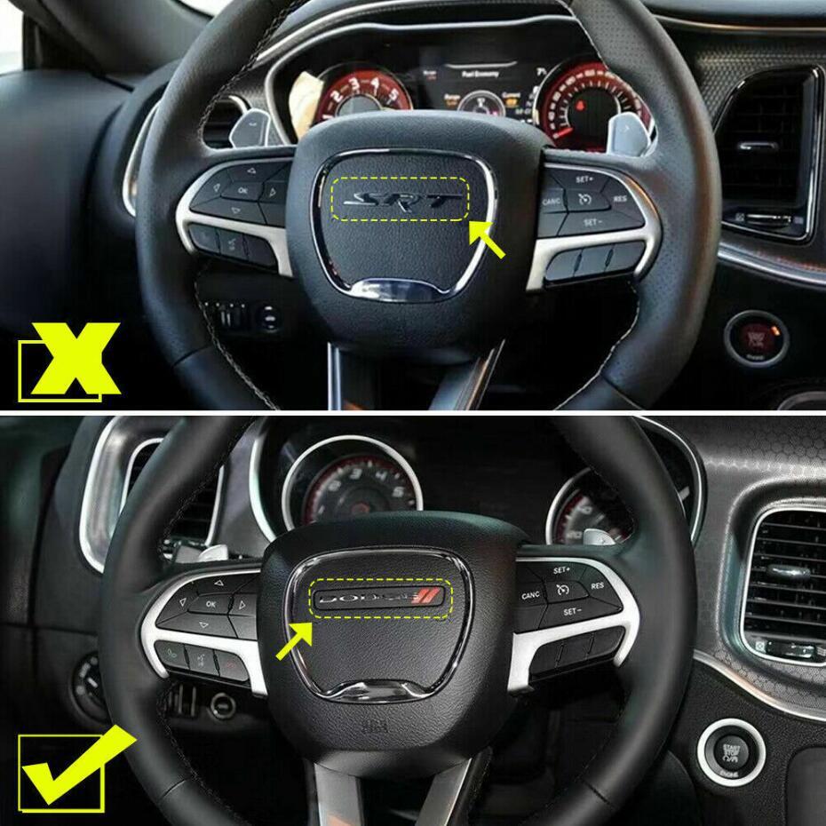 Carbon Steering Wheel Shift Paddle Extended Shifter Trim For 15-23 for Dodge Charger v