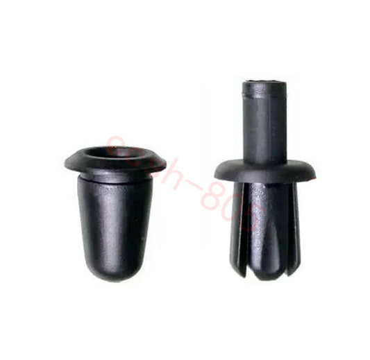 5 Sets Car Exterior A Pillar Windshield Panel Trim Clips for Land Rover