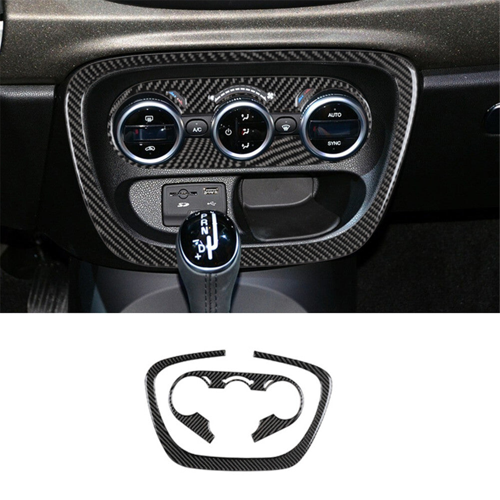6X /Set Interior Decor Cover Trim Carbon Fiber for Panamera 2010-2016 v
